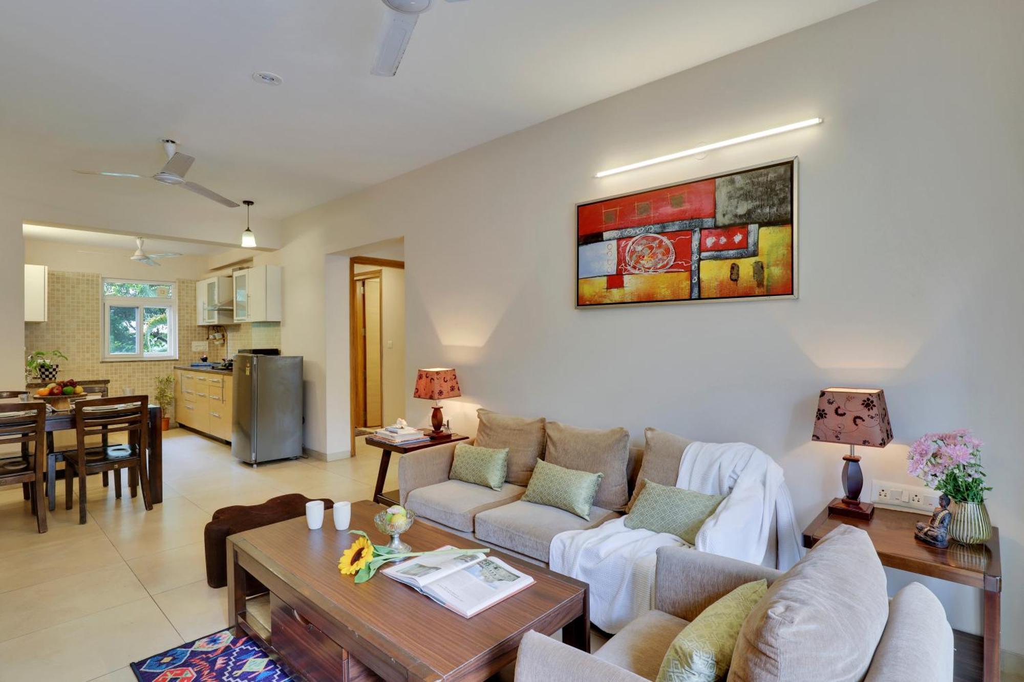 Veera Strand Park Serviced Apartments Near Calangute Exterior foto