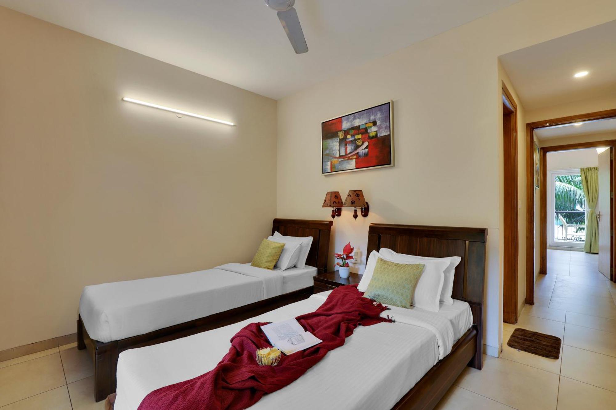 Veera Strand Park Serviced Apartments Near Calangute Exterior foto